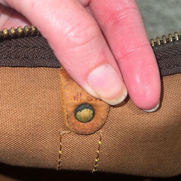 FINAL PRICE Authentic Louis Vuitton Keepall Canvas Leather Parts Rehab Damaged - Picture 9 of 17